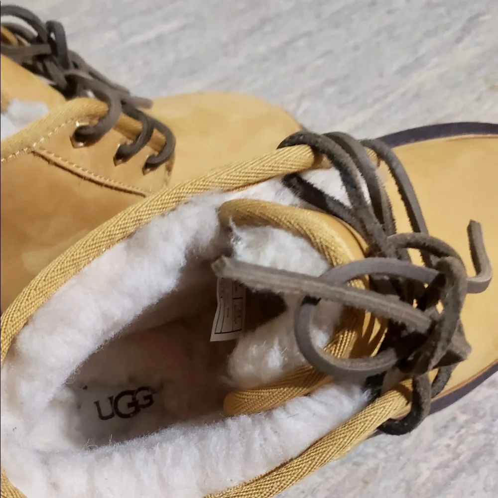 NWOB UGG Neumel Chestnut Chukka boots S/N 1013154 - Picture 10 of 11